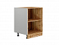 Фасад боковой Фьюжн для нижнего шкафа 716*573*18 Silky Light Grey