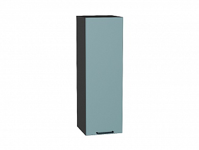 Шкаф верхний с 1-ой дверцей Флэт 920*300*318 Grey-green In 2S / Graphite
