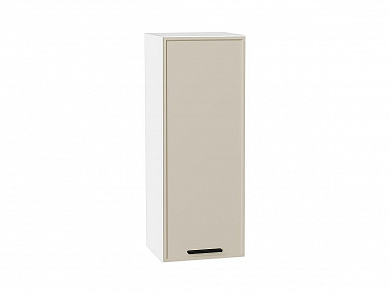 Шкаф верхний с 1-ой дверцей Фрейм 920*350*324 Cream Silk / Белый