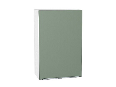 Шкаф верхний с 1-ой дверцей Фьюжн 920*600*320 Silky Mint / Белый