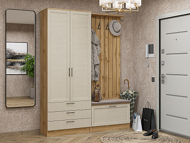 Стиль-03 2110*1600*380 Cream Silkwood