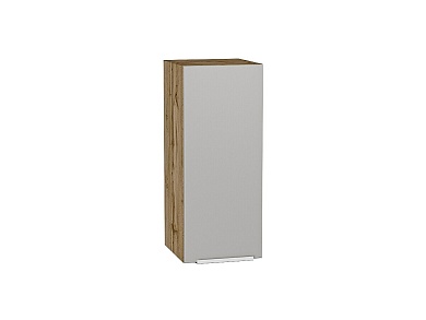 Шкаф верхний с 1-ой дверцей Фьюжн 716*300*320 Silky Light Grey / Дуб Вотан