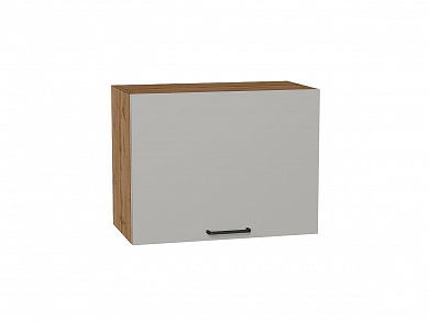 Шкаф верхний горизонтальный Флэт 458*600*318 Light Grey In 2S / Дуб Вотан