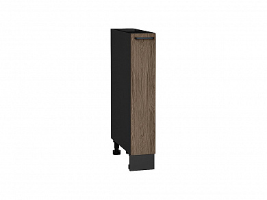 Шкаф нижний бутылочница Флэт 816*150*478 Brown Casella Oak 2S / Graphite