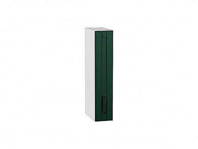 Шкаф верхний бутылочница Дублин 716*150*318 Special Green / Белый