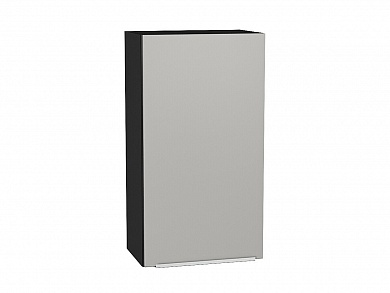 Шкаф верхний с 1-ой дверцей Фьюжн 920*500*320 Silky Light Grey / Graphite