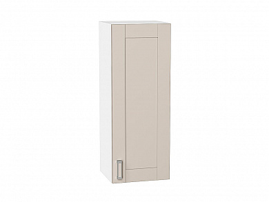 Шкаф верхний с 1-ой дверцей Лофт 920*350*320 Cream Silk / Белый
