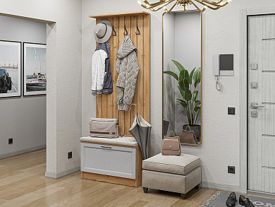 Стиль-01 2070*800*380 Grey Silkwood