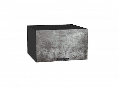 Шкаф верхний горизонтальный глубокий Флэт 358*600*574 Temple Stone 2S / Graphite