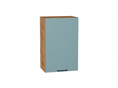Шкаф верхний с 1-ой дверцей Флэт 716*450*318 Grey-green In 2S / Дуб Вотан