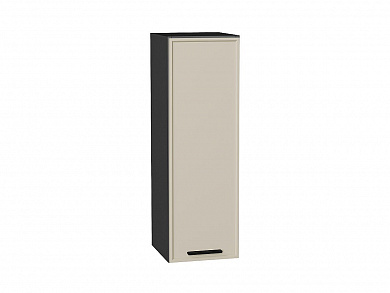 Шкаф верхний с 1-ой дверцей Фрейм 920*300*324 Cream Silk / Graphite