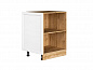 Фасад боковой Сканди для нижнего шкафа 716*573*18 White Silkwood