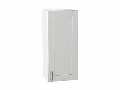 Шкаф верхний с 1-ой дверцей Лофт 920*400*320 Grey Silk / Белый