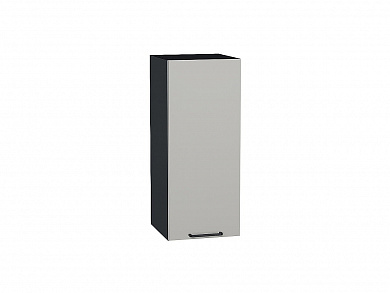 Шкаф верхний с 1-ой дверцей Флэт 716*300*318 Light Grey In 2S / Graphite