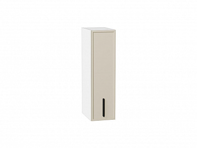 Шкаф верхний бутылочница Фрейм 716*200*324 Cream Silk / Белый