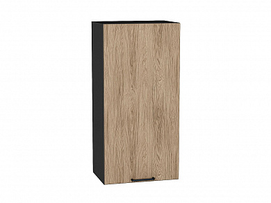 Шкаф верхний с 1-ой дверцей Флэт 920*450*318 Natural Casella Oak 2S / Graphite