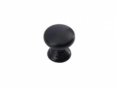 Ручка кнопка мебельная URSULA RC433BL.4 25*25*25 BL Матовый черный