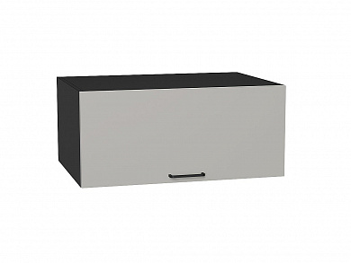 Шкаф верхний горизонтальный глубокий Флэт 358*800*574 Light Grey In 2S / Graphite