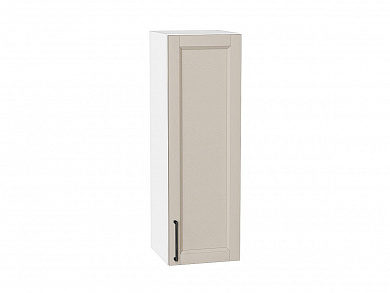 Шкаф верхний с 1-ой дверцей Сканди 920*300*320 Cream Silkwood / Белый