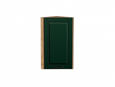 Шкаф верхний торцевой Дублин 716*300*304 Special Green / Дуб Вотан