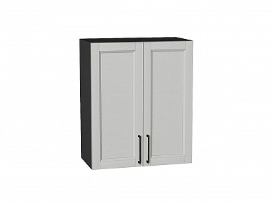 Шкаф верхний с 2-мя дверцами Сканди 716*600*320 Grey Silkwood / Graphite