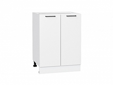Шкаф нижний с 2-мя дверцами Флэт 816*600*478 White In 2S / Белый