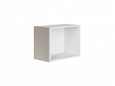 Фасад боковой Фьюжн для верхнего шкафа 460*317*18 Silky Light Grey