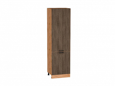 Шкаф пенал с 2-мя дверцами Флэт 2132*600*574 Brown Casella Oak 2S / Дуб Вотан
