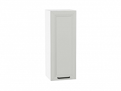 Шкаф верхний с 1-ой дверцей Нео 920*350*320 Grey Silk / Белый