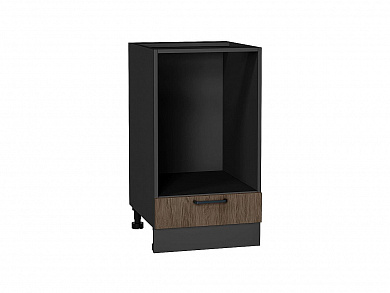 Шкаф нижний под духовку Флэт 816*450*476 Brown Casella Oak 2S / Graphite