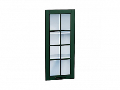 Комплект фасадов Дублин со стеклом для каркаса Ф-25Н В409 916*396*16 Special Green