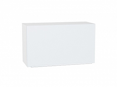 Шкаф верхний горизонтальный Фьюжн 458*800*318 Silky White / Белый