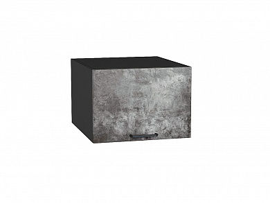 Шкаф верхний горизонтальный глубокий Флэт 358*500*574 Temple Stone 2S / Graphite