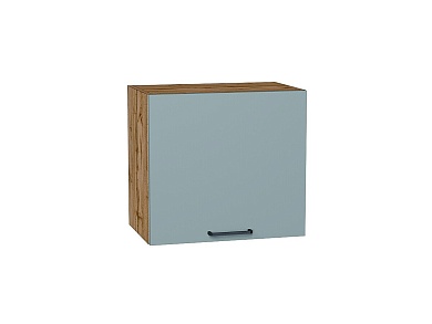 Шкаф верхний горизонтальный Флэт 458*500*318 Grey-green In 2S / Дуб Вотан