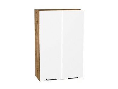 Шкаф верхний с 2-мя дверцами Флэт 920*600*318 White In 2S / Дуб Вотан