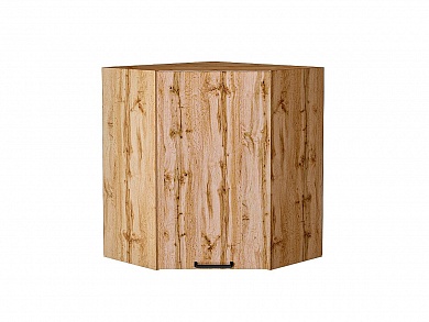 Шкаф верхний угловой Флэт 716*600*600 Wotan Oak 2S / Дуб Вотан