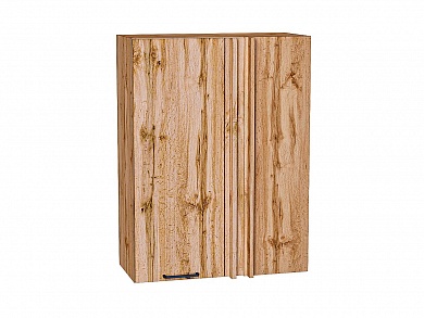 Шкаф верхний прямой угловой Флэт 920*700*345 Wotan Oak 2S / Дуб Вотан
