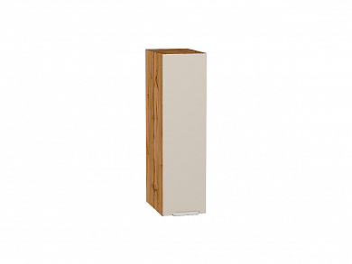 Шкаф верхний бутылочница Фьюжн 716*200*320 Cream Silk / Дуб Вотан