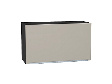 Шкаф верхний горизонтальный Фьюжн 458*800*318 Silky Grey / Graphite